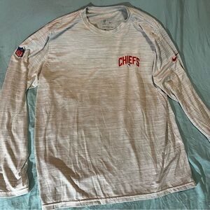 Nike Dri-FIT Grey & White Tee